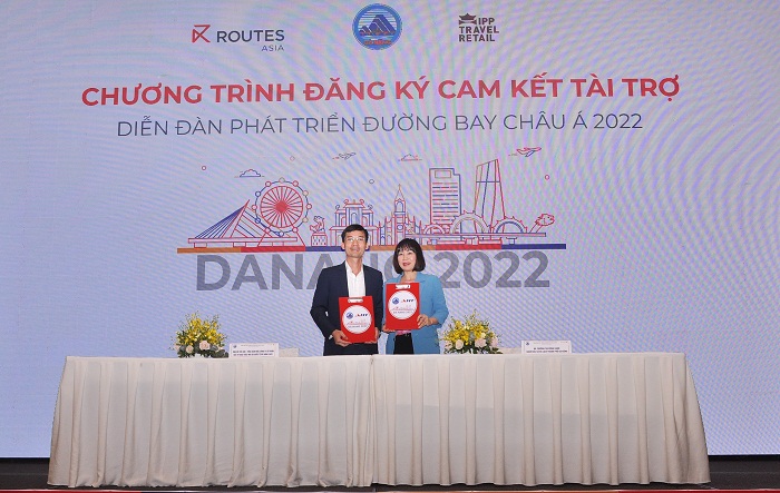 Ký kết đăng ký tham gia tài trợ sự kiện diễn đàn Phát triển đường bay châu Á 2022
